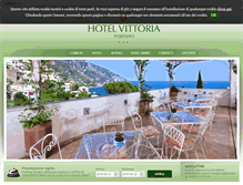 Tablet Screenshot of hotelvittoriapositano.com